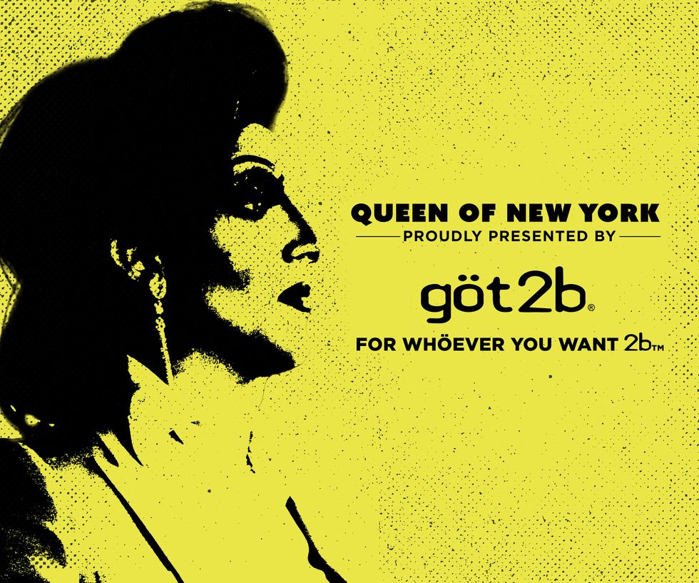 "Queen of New York" Banner