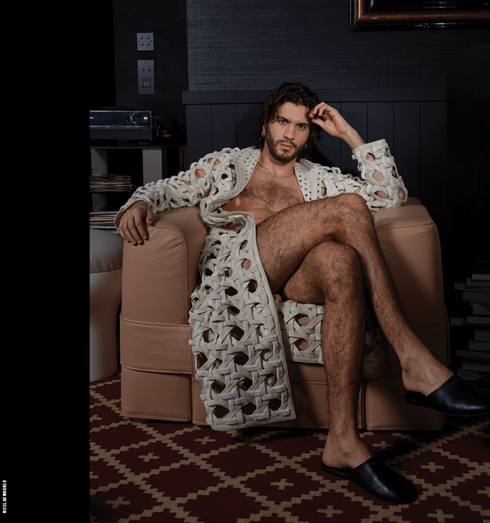 Queer bohemia is revied in Fendi's mens and womens spring summer 2021 collection, shot on location in Pairs by photographer Nicolas Wagner with art direction by Ben Ward