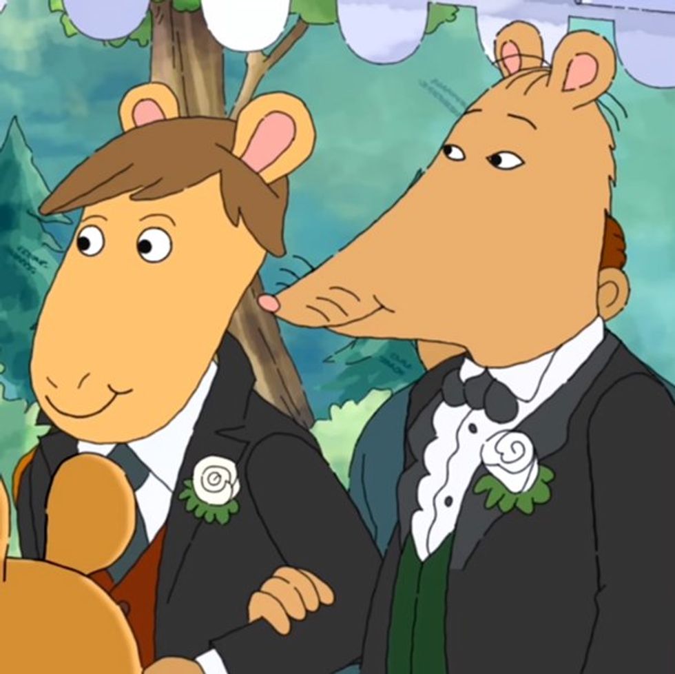 Queer Coded TV Characters Long Time Closeted Come Out Mr Ratburn Arthur