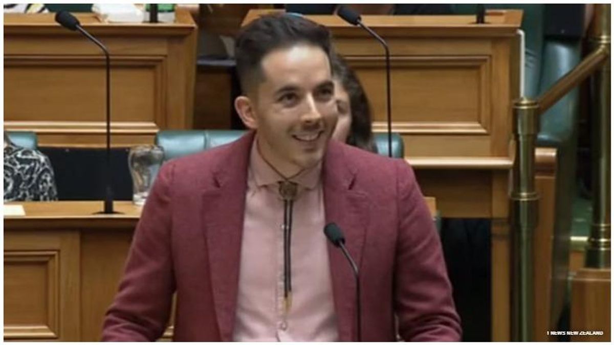 Queer Freshman New Zealand lawmaker Ricardo Menendez March to parliament to 'be gay, do crime' in epic maiden speech.