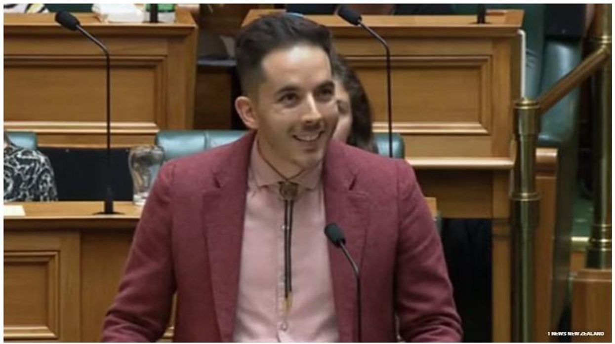 Queer Freshman New Zealand lawmaker Ricardo Menendez March to parliament to 'be gay, do crime' in epic maiden speech.
