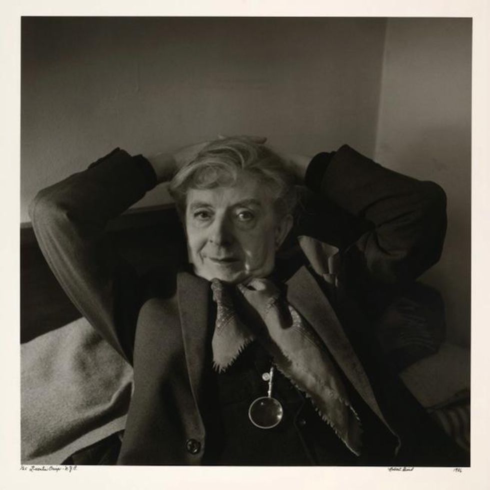 Quentin Crisp. NYC.