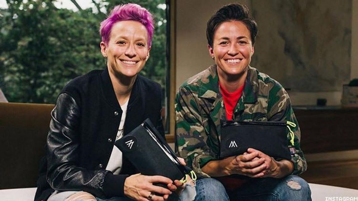 Rachael Rapinoe reveals how fraternal twin sister and Olympic and World Cup champ Megan Raninoe accidentally outed her to their mother while they were in college