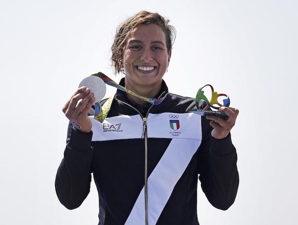 Rachele Bruni, Swimming, Italy, Silver