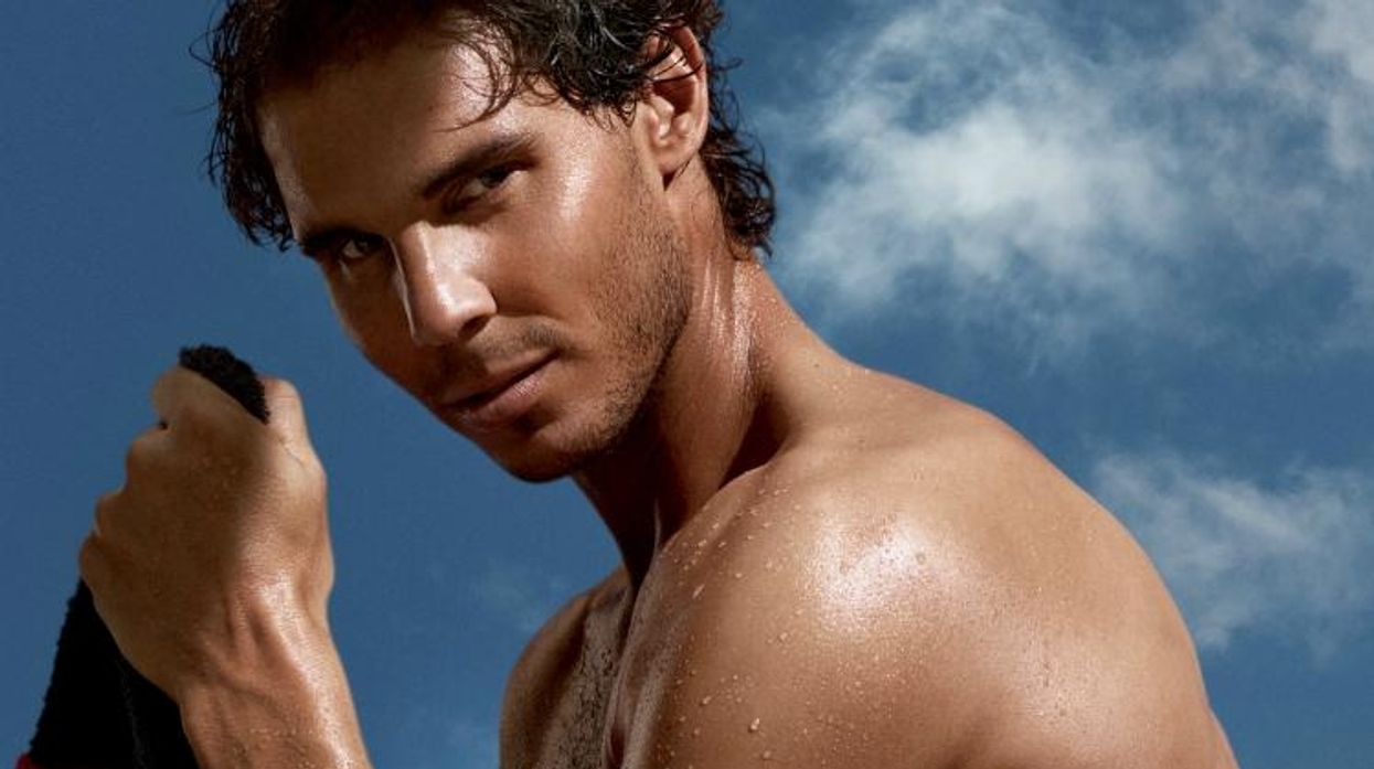 Rafael Nadal Tommy Hilfiger bold shirtless