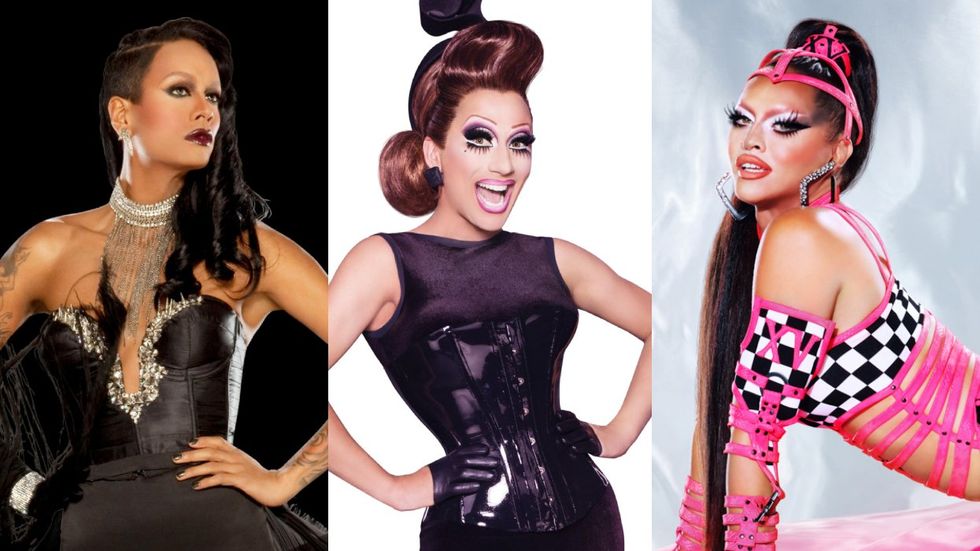 Raja; Bianca Del Rio; Sasha Colby on RuPaul's Drag Race