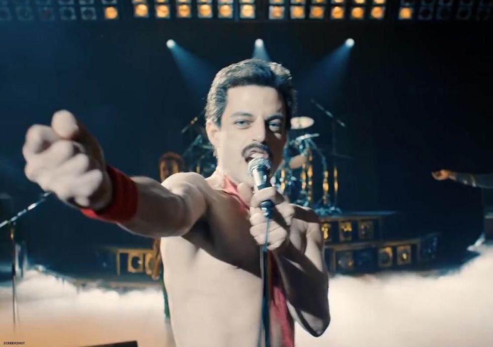 Rami Malek in Bohemian Rhapsody