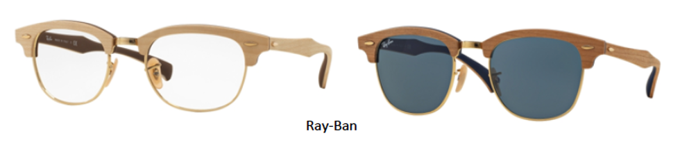 Ray Ban Wooden Eyewear