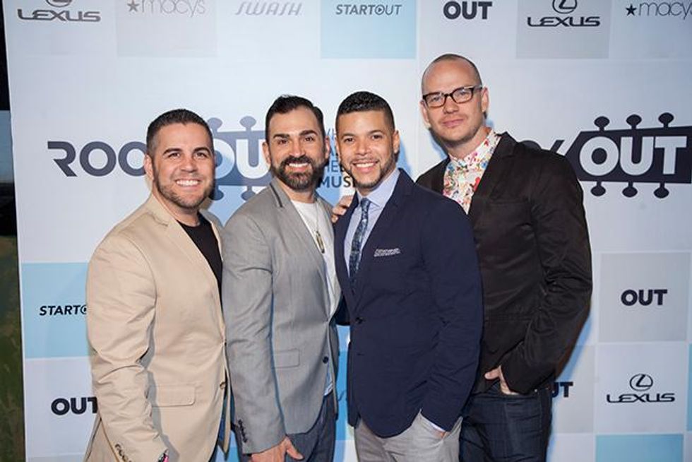 Red carpet at Rock Out LAFW.