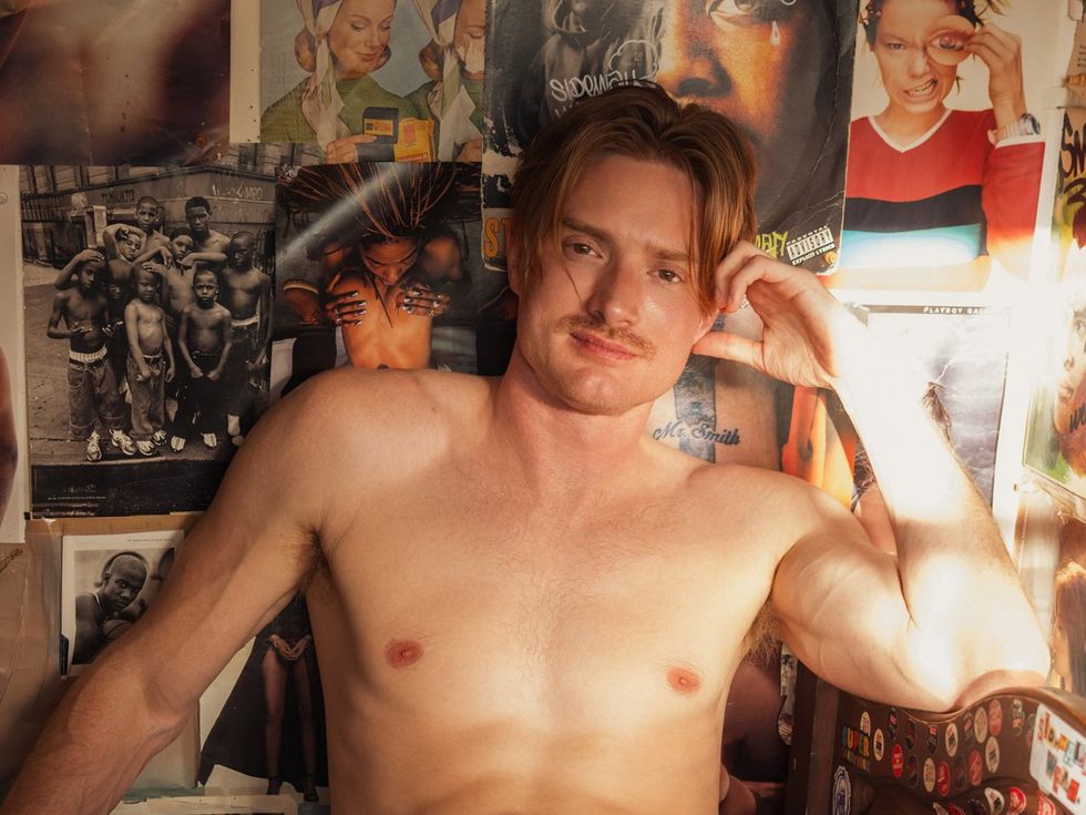 Red Hot XXL 2026 Palm Springs California features attractive red headed men posing for a calendar book of sexy people called gingers