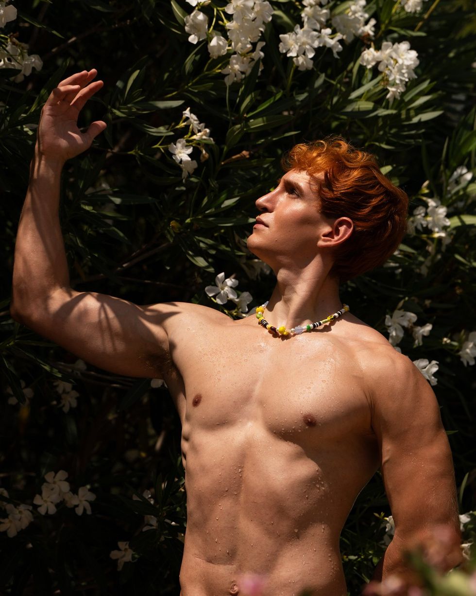 Red Hot XXL 2026 Palm Springs California features attractive red headed men posing for a calendar book of sexy people called gingers