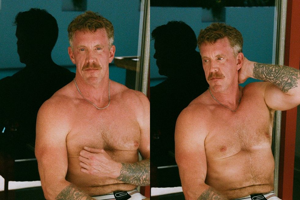 Red Hot XXL 2026 Palm Springs California features attractive red headed men posing for a calendar book of sexy people called gingers