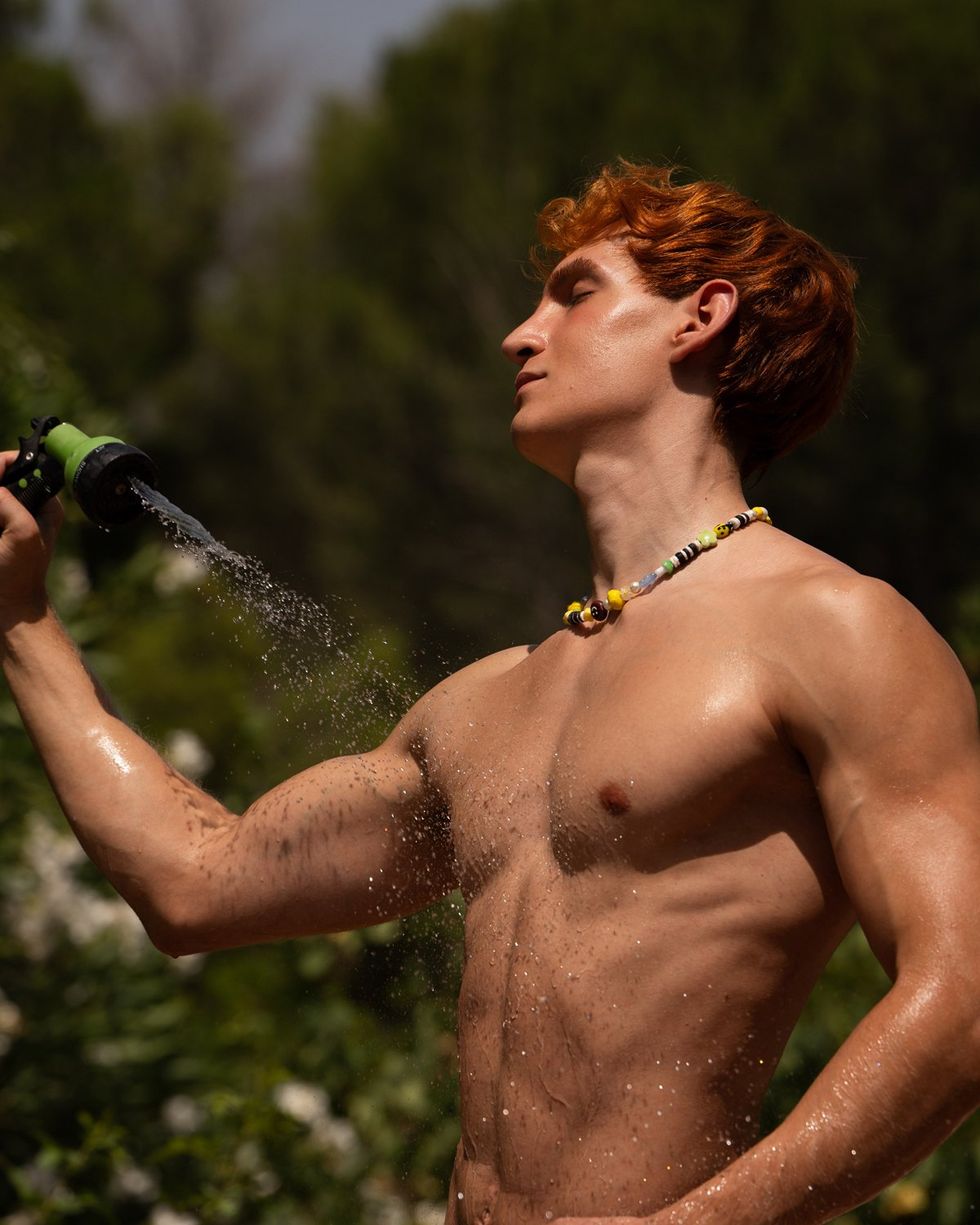 Red Hot XXL 2026 Palm Springs California features attractive red headed men posing for a calendar book of sexy people called gingers