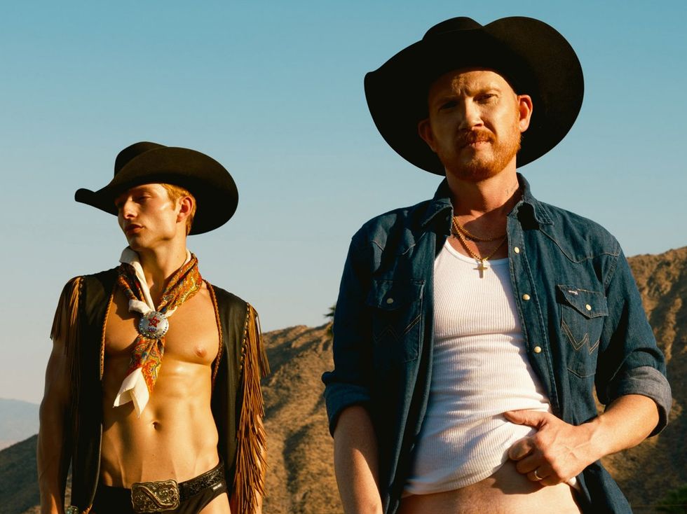 Red Hot XXL 2026 Palm Springs California features attractive red headed men posing for a calendar book of sexy people called gingers