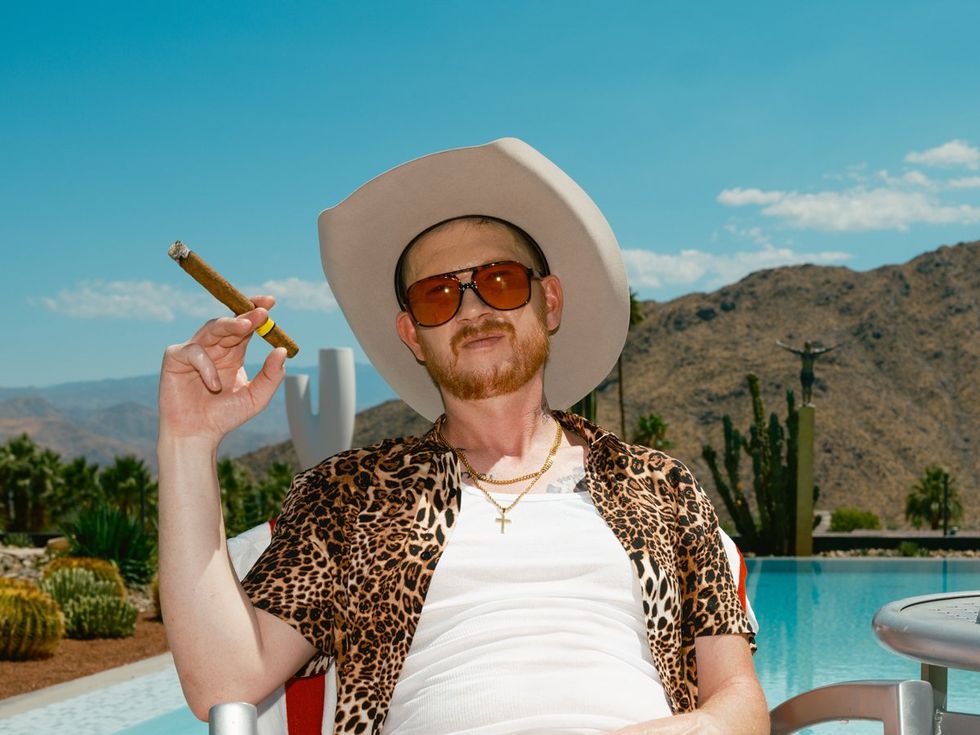 Red Hot XXL 2026 Palm Springs California features attractive red headed men posing for a calendar book of sexy people called gingers