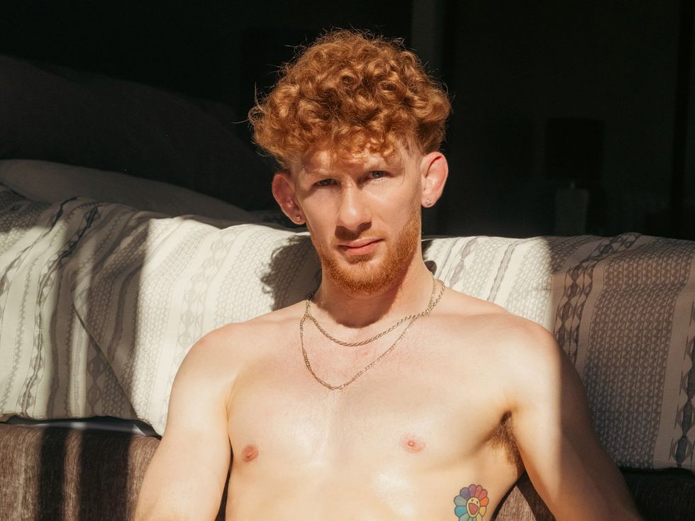 Red Hot XXL 2026 Palm Springs California features attractive red headed men posing for a calendar book of sexy people called gingers