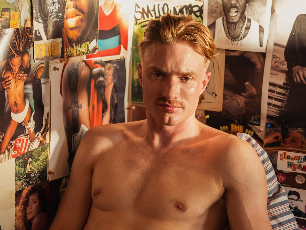 Red Hot XXL 2026 Palm Springs California features attractive red headed men posing for a calendar book of sexy people called gingers