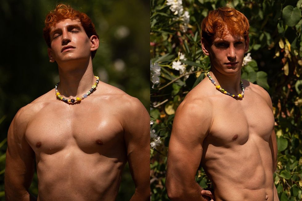 Red Hot XXL 2026 Palm Springs California features attractive red headed men posing for a calendar book of sexy people called gingers