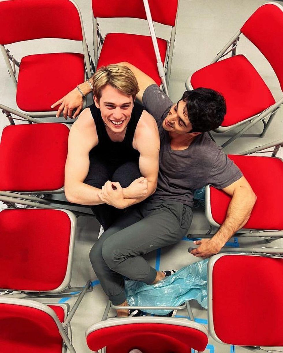 'Red, White & Royal Blue' CoStars Get Really Close in New OnSet Pics