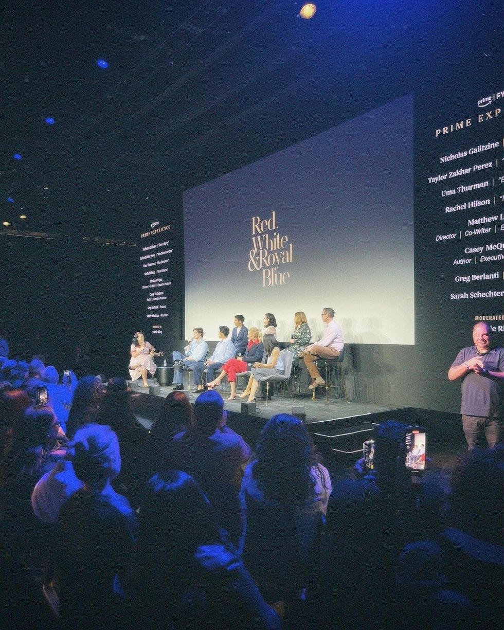 Red White & Royal Blue FYC panel