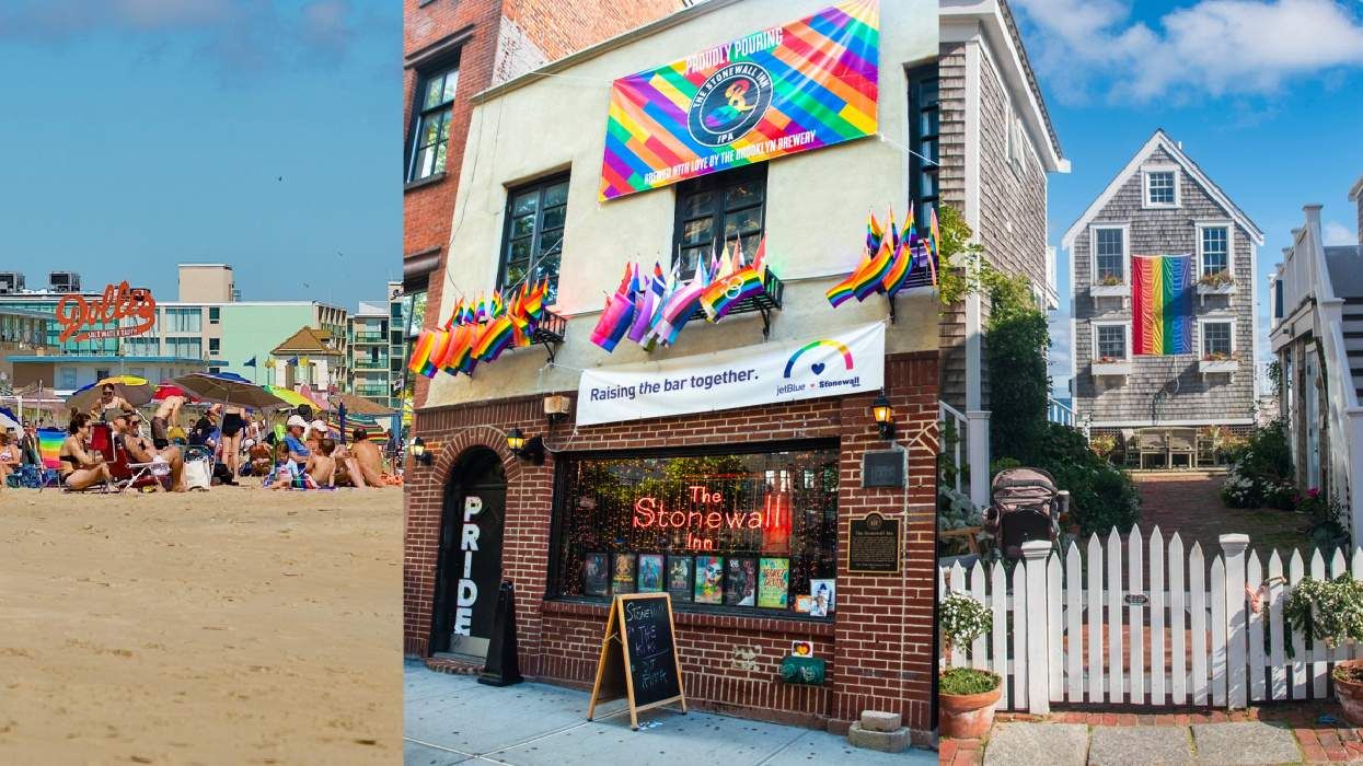 Rehoboth Beach; The Stonewall Inn; House with rainbow flag in Provincetown