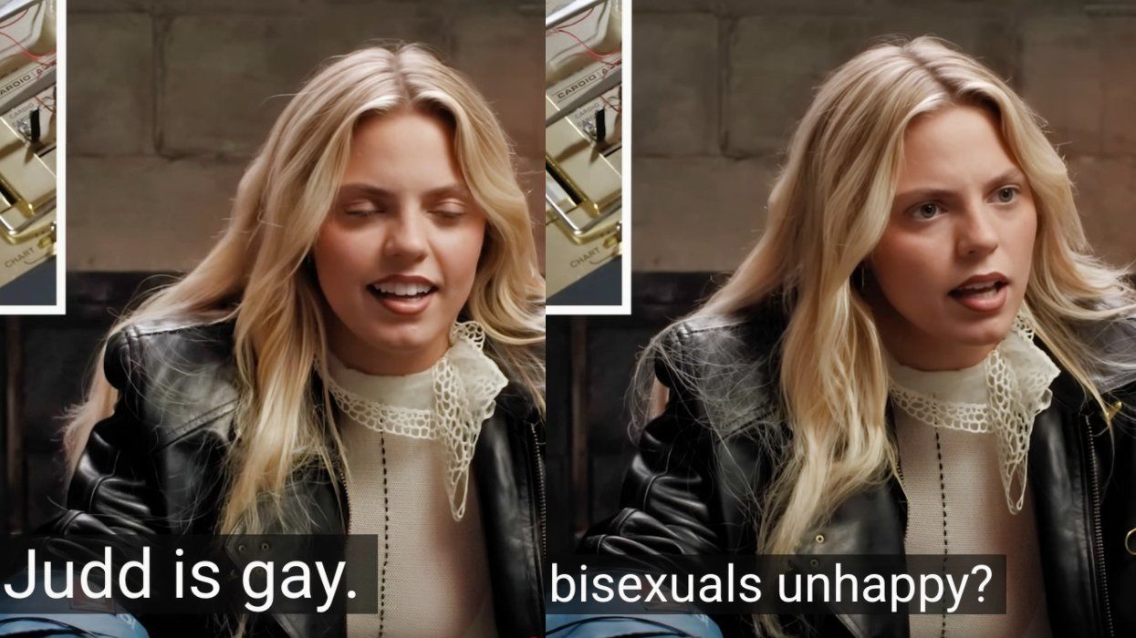 Reneé Rapp in a Lie Detector Test video from Vanity Fair on YouTube