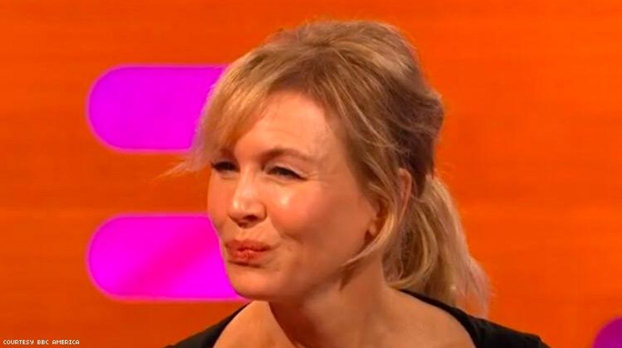 Renee Zellweger in an upcoming interview with Graham Norton