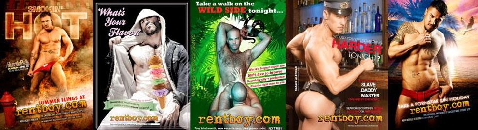 Rentboy Posters for Auction