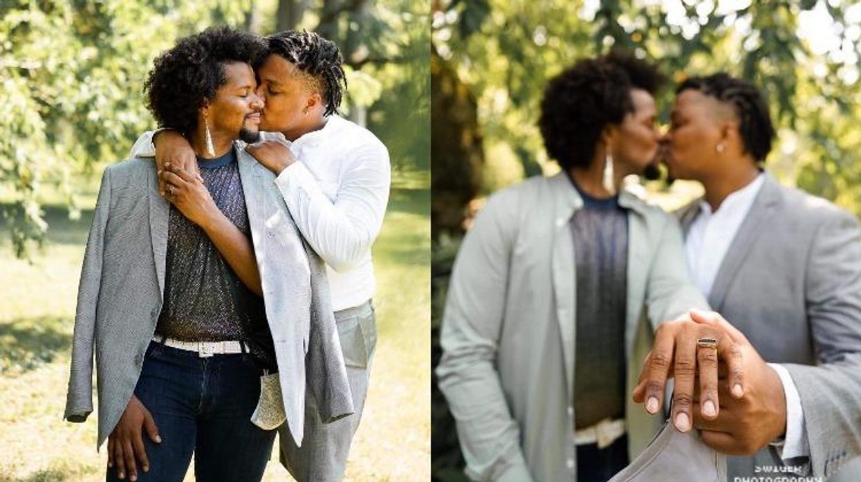 Representative Malcolm Kenyatta engaged