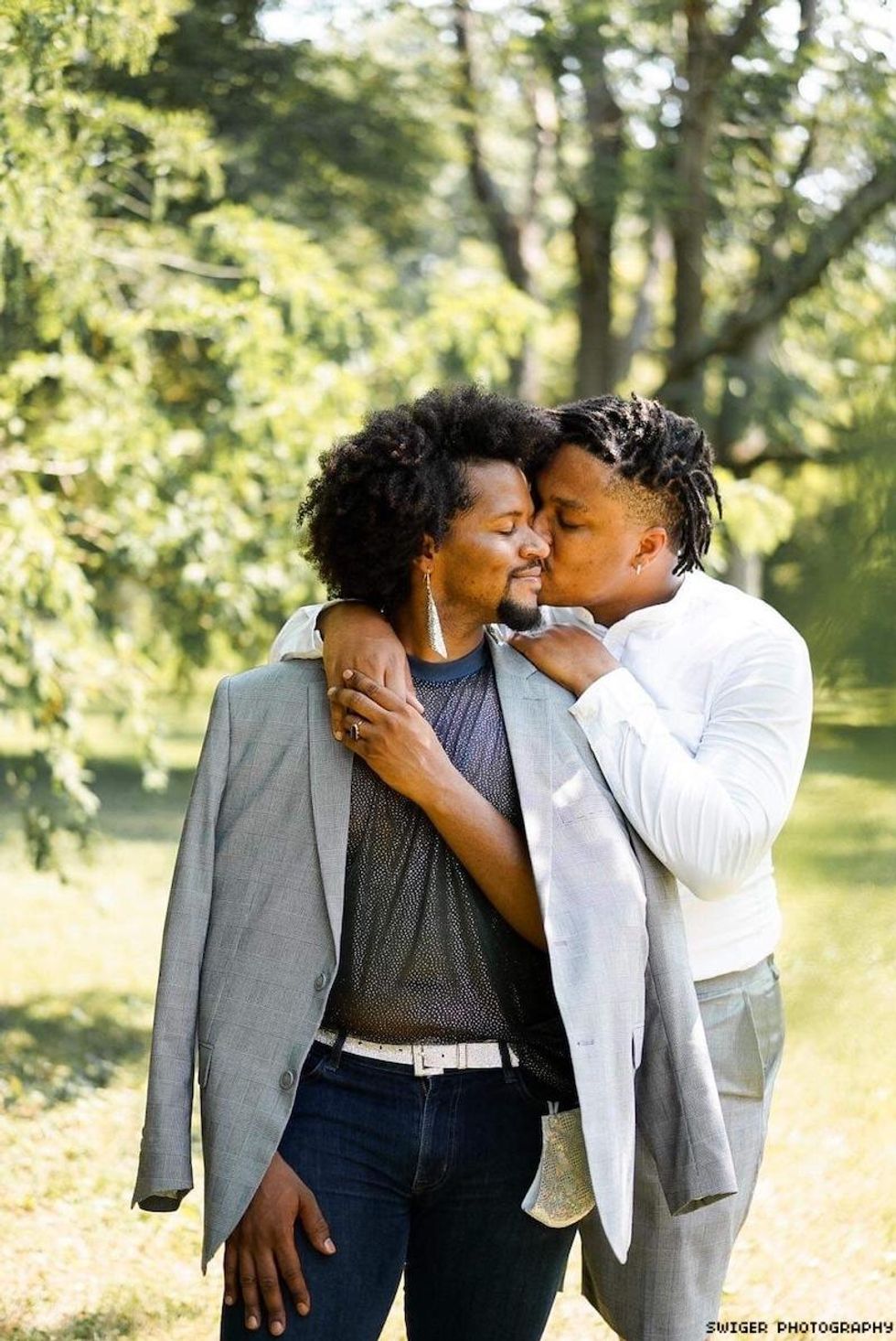 Representative Malcolm Kenyatta engaged