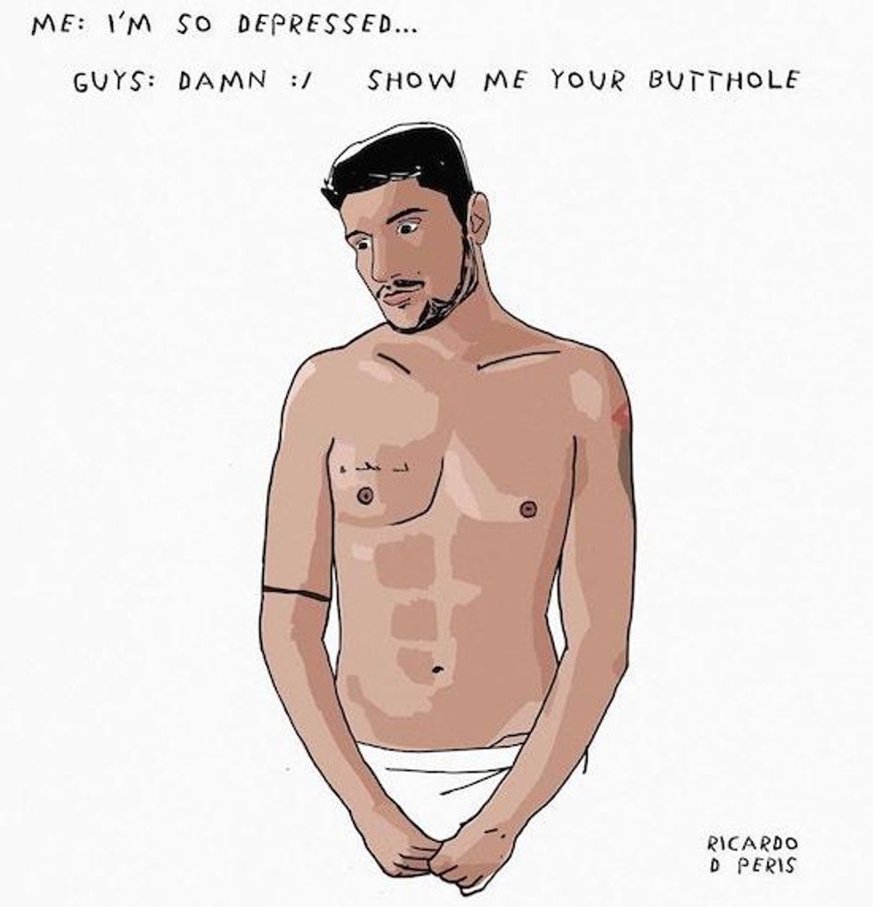 Ricardo D. Peris' Satirical, Graphic Artwork Fights Oppression