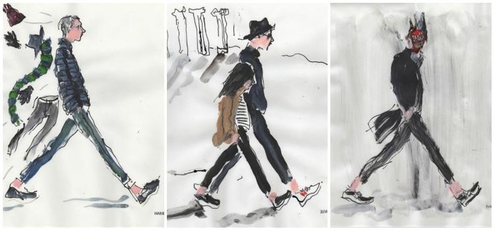 Richard Haines drawings