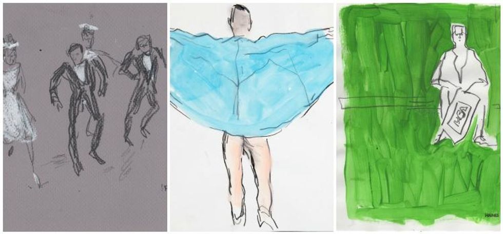 Richard Haines drawings