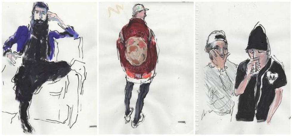 Richard Haines drawings