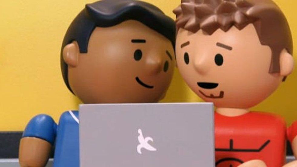 Rick and Steve, "Rick and Steve: The Happiest Gay Couple in All the World" (2007)