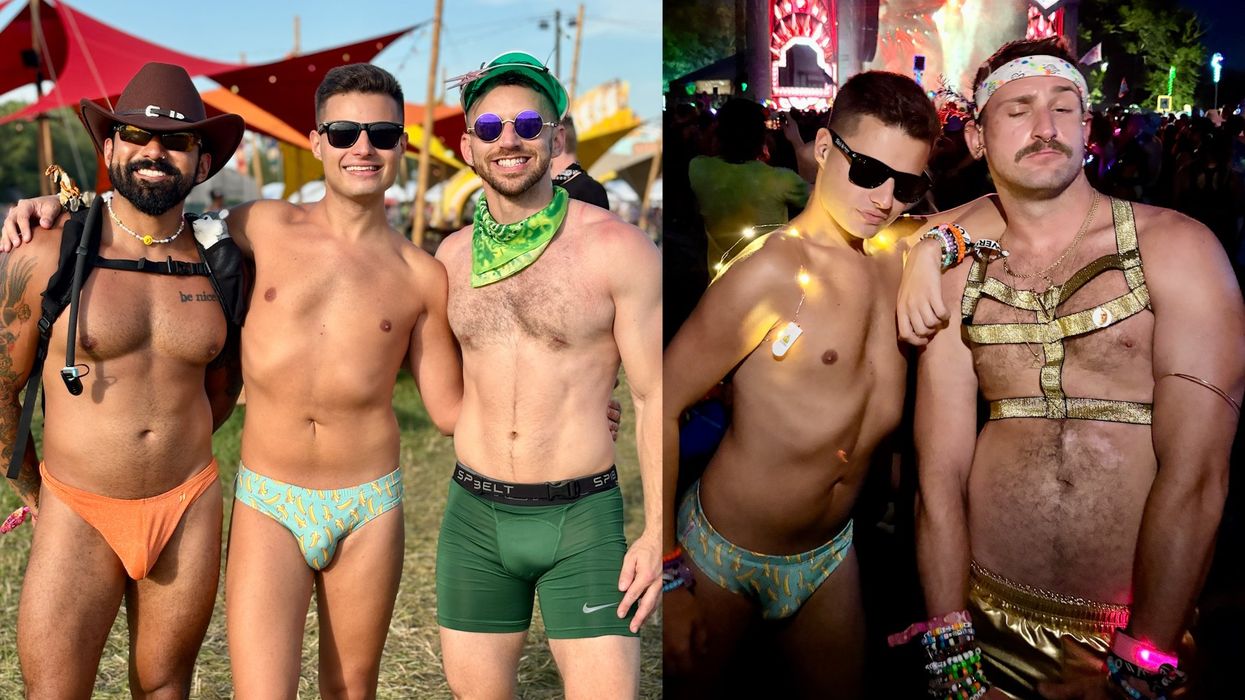 ​Ricky Cornish at Electric Forest with friends.