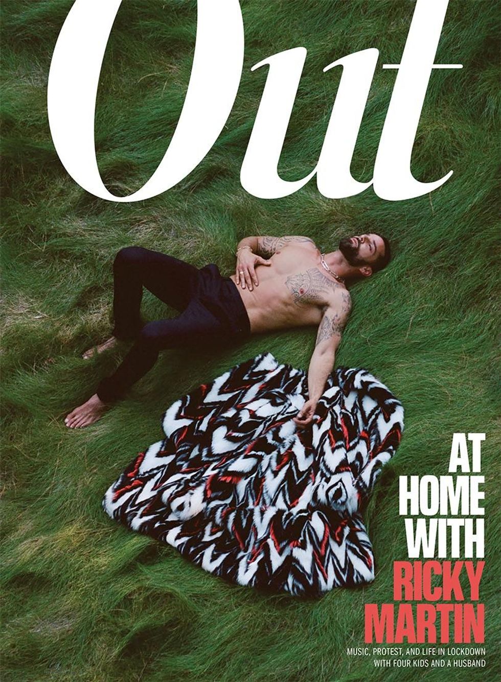 Ricky Martin for Out Magazine 2020