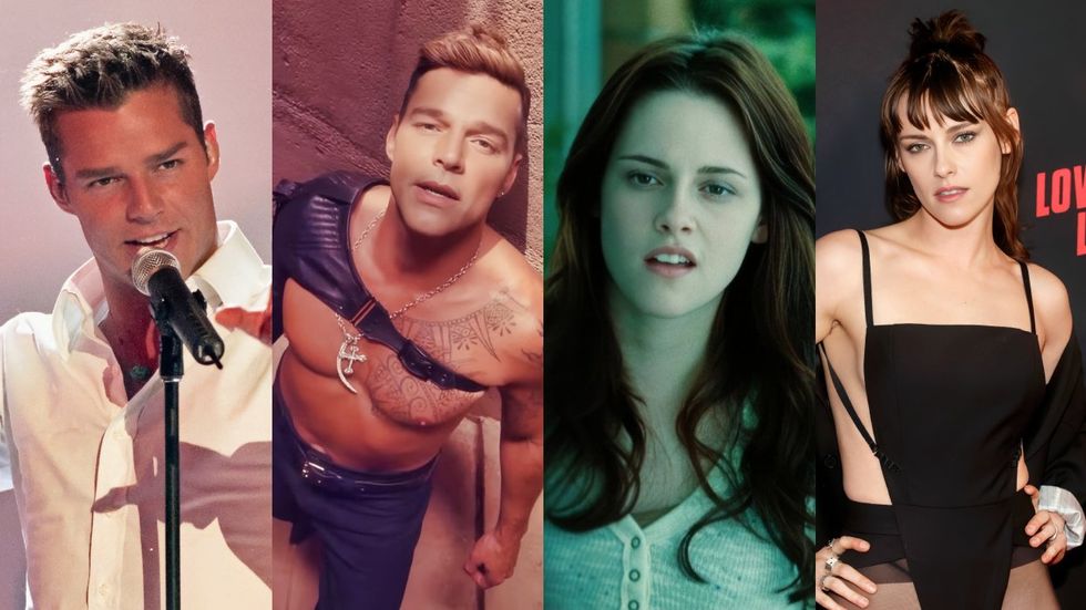 Ricky Martin; Kristen Stewart
