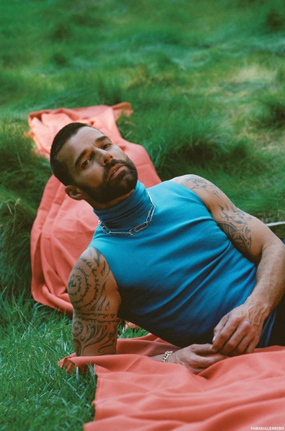 Ricky Martin Out Magazine cover