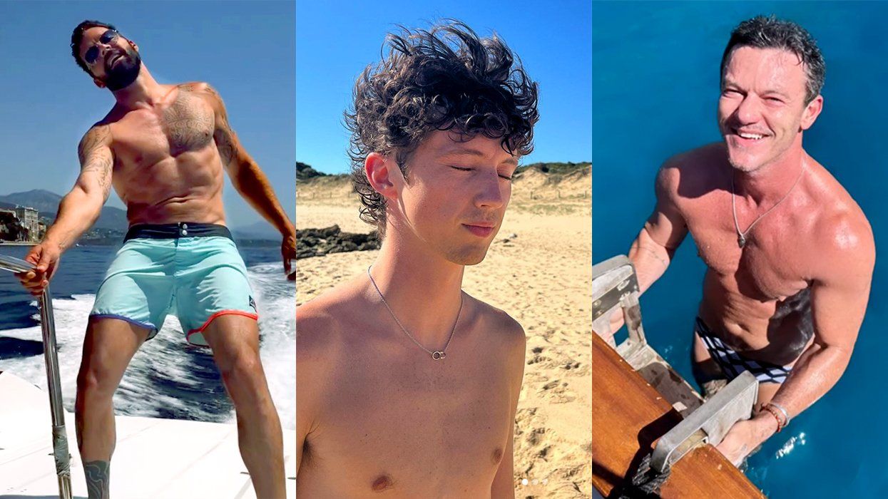 Ricky Martin Troye Sivan Luke Evans New Baywatch Babes Wishlist