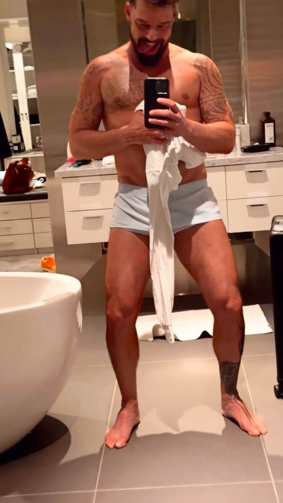 Ricky Martin via Instagram story