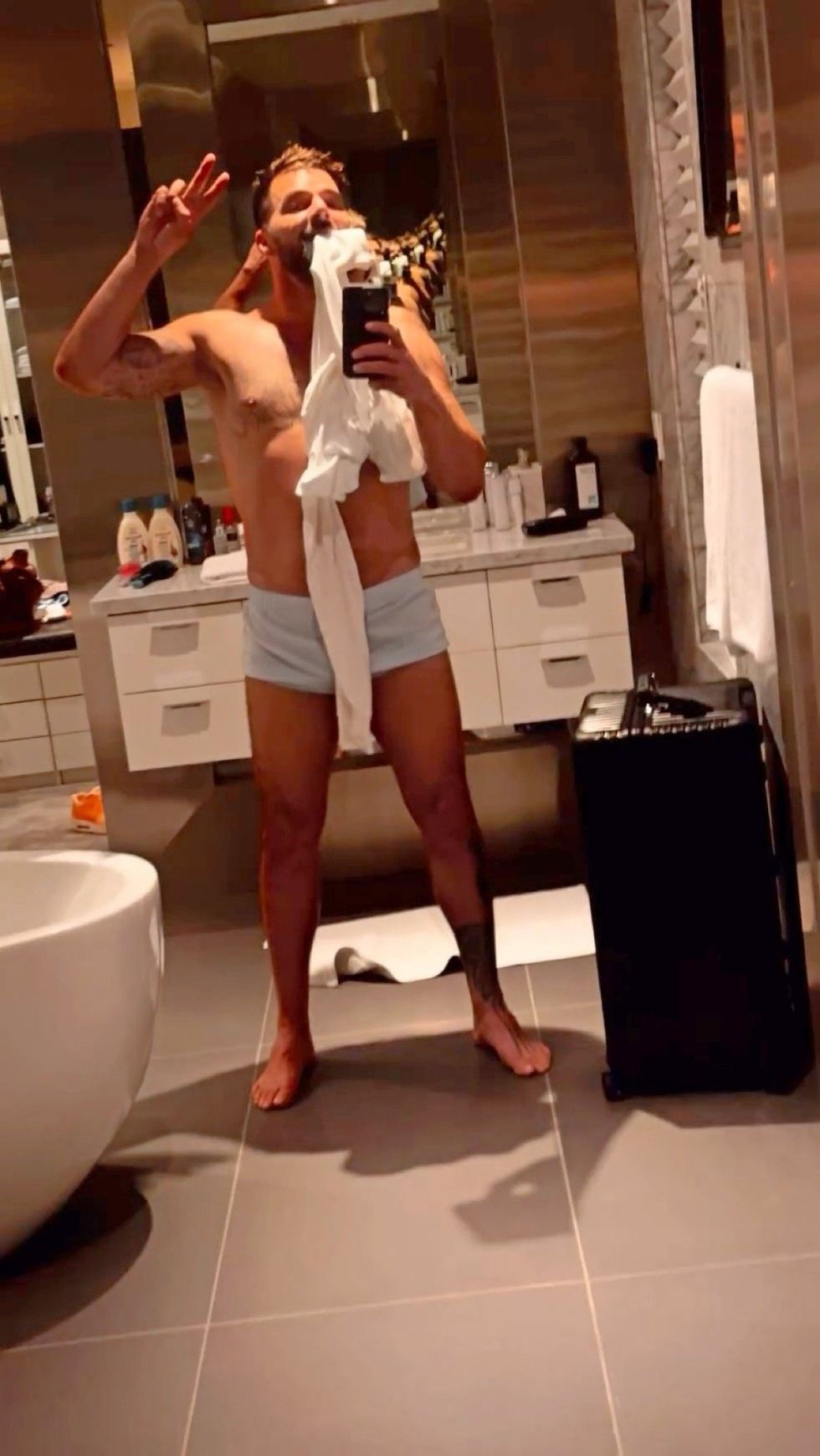 Ricky Martin via Instagram story