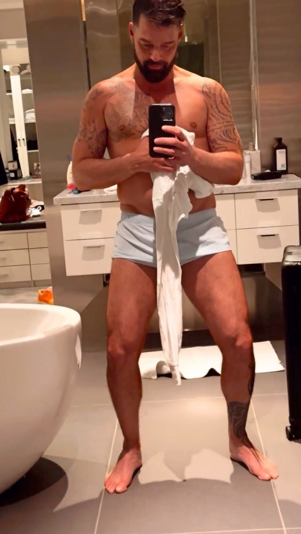 Ricky Martin via Instagram story