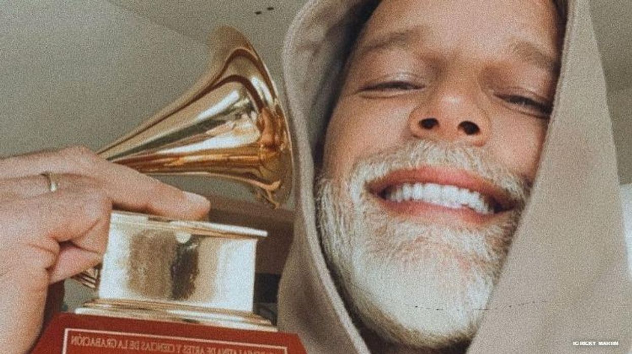Ricky Martin’s Blond Beard Is Making It Into His New Music Video