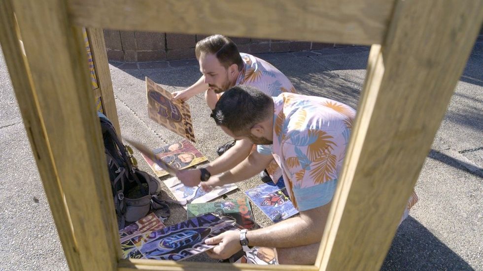 Ricky Rotandi and Cesar Aldrete on The Amazing Race season 36