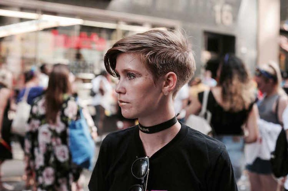 Riding Alexander Wang's 'Protect Your Wang' Pride Float