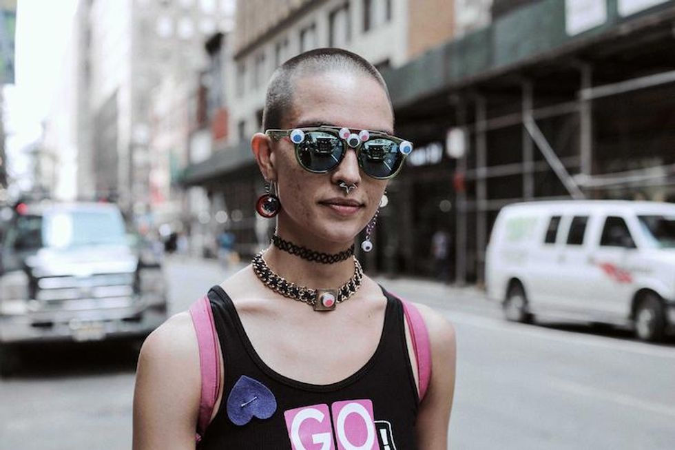 Riding Alexander Wang's 'Protect Your Wang' Pride Float