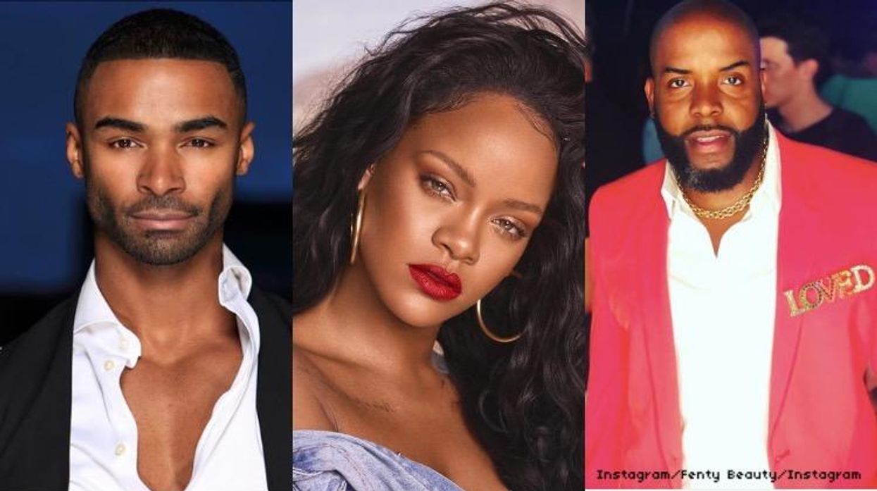 Rihanna and the Leaders of Miyake Mugler