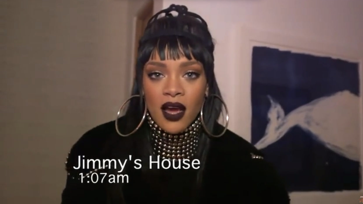 Rihanna Kimmel April Fools