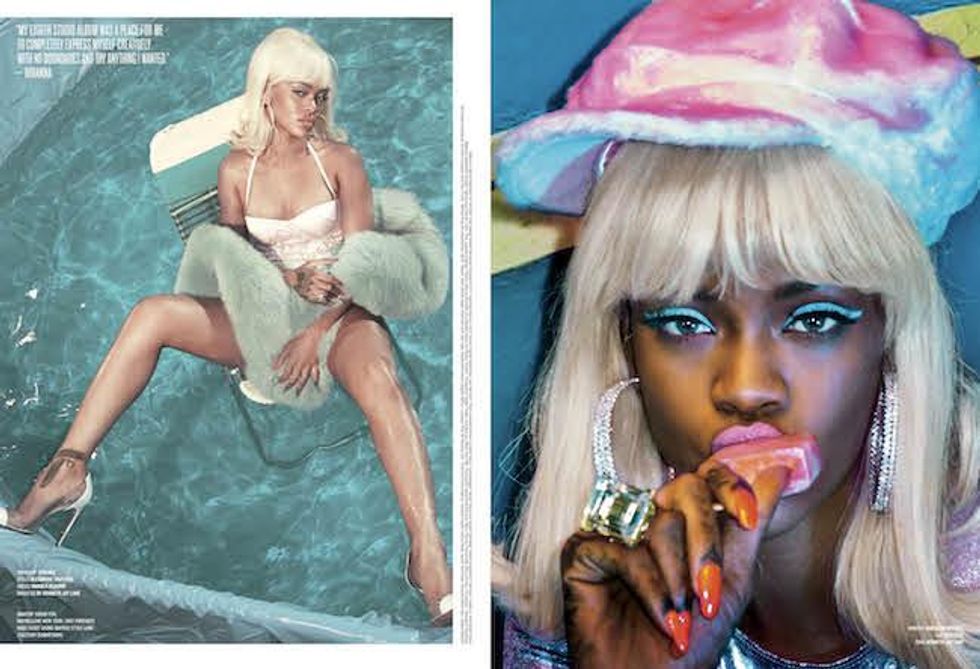 Rihanna V Magazine Cover